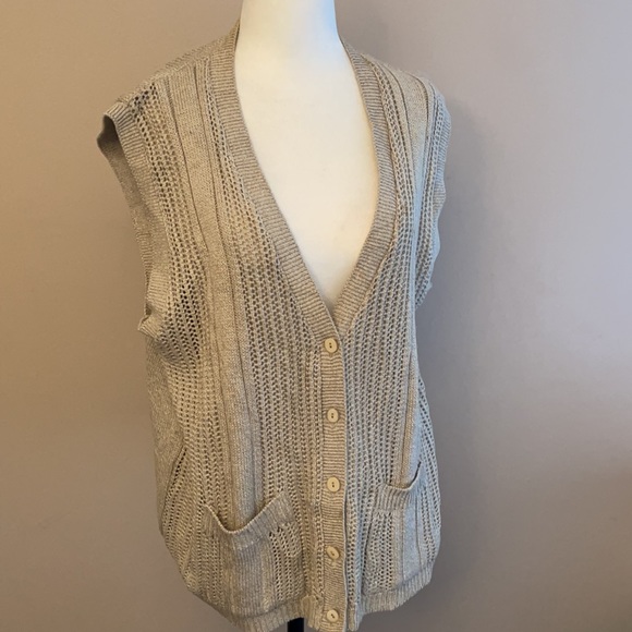 Knitted women’s vest XL - Picture 5 of 11